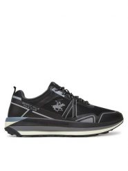 Beverly Hills Polo Club Sneakersy VSS25-B006 Czarny. Czarne buty sportowe casual Beverly Hills Polo Club, bez wzorów, z materiału, bez zapięcia. Za 219.99 zł.