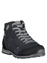 Cmp Skórzane botki turystyczne "Elettra" w kolorze antracytowym rozmiar: 44. Czarne buty trekkingowe CMP, bez wzorów, bez zapięcia. Za 243.84 zł.