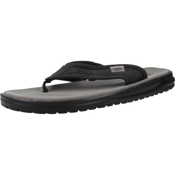Sandały HEY DUDE CHANCLA SAMI Czarny. Czarne sandały Hey dude, z syntetyku, bez zapięcia. Za 189.99 zł.