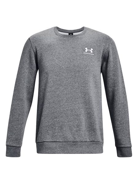 Under Armour Bluza "Essential" w kolorze szarym rozmiar: XL. Szare bluzy Under Armour, xl, bez wzorów, z bawełny, bez kaptura. Za 154.95 zł.