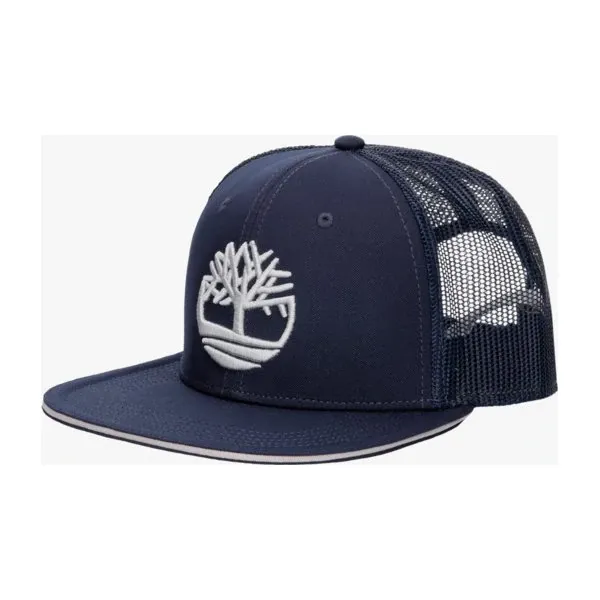 Timberland Czapka Nylon Brim Trucker , granatowy, rozmiar ONE SIZE. Niebieskie czapki z daszkiem Timberland, bez wzorów, z materiału. W wyprzedaży za 99.99 zł.