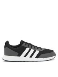 Adidas Sneakersy RUN50S IF1553 Czarny. Czarne buty sportowe casual Adidas, bez wzorów, z materiału, bez zapięcia. Za 229.99 zł.