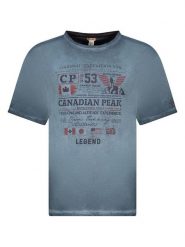 Canadian Peak Koszulka "Jorickeak" w kolorze granatowym rozmiar: XXL. Niebieskie bezrękawniki Canadian Peak, xxl, bez wzorów, z bawełny, bez kołnierzyka, bez ramiączek. Za 64.45 zł.