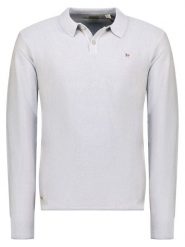 Geographical Norway Sweter "Fiji" w kolorze jasnoszarym rozmiar: M. Szare swetry nierozpinane Geographical Norway, m, bez wzorów, z bawełny, bez kołnierzyka, bez ramiączek. Za 100.28 zł.