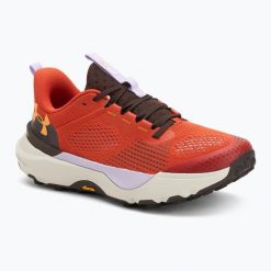 Buty do biegania męskie Under Armour Infinite Pro Trail. Brązowe buty do biegania Under Armour, bez wzorów, bez zapięcia, do biegania. Za 389.99 zł.