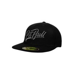 Czapka męska Pitbull Full Cap El Jefe Fitted. Czarne czapki z daszkiem PITBULL, na wiosnę, bez wzorów. Za 149.00 zł.
