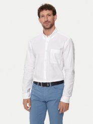 Boss Koszula S-Roan-Bd-E-1P-C-242 50515142 Biały Slim Fit. Białe koszule Boss, m, bez wzorów, z bawełny, bez kołnierzyka, bez ramiączek. Za 269.99 zł.