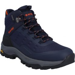 Buty trekkingowe męskie Hi-Tec Storm Expedition Sport Wp. Niebieskie trekkingi Hi-tec, bez wzorów, z materiału, za kostkę, bez zapięcia. Za 544.00 zł.