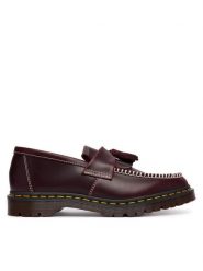 Dr. Martens Półbuty DM42849600 Bordowy. Czerwone eleganckie półbuty Dr. Martens, bez wzorów, ze skóry, bez obcasa, bez zapięcia. Za 919.99 zł.