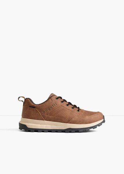 Sneakersy Bugatti. Brązowe buty sportowe casual bonprix, bez wzorów, bez zapięcia. Za 299.99 zł.