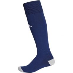 Getry piłkarskie adidas Milano 16 Sock. Białe legginsy długie sportowe Adidas, bez wzorów, z elastanu, na fitness i siłownię. Za 28.99 zł.