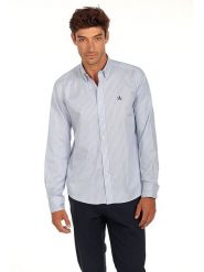 The Time of Bocha Koszula w kolorze błękitnym rozmiar: XXL. Niebieskie koszule The Time of Bocha, xxl, bez wzorów, z bawełny, bez kołnierzyka, bez ramiączek. Za 131.12 zł.