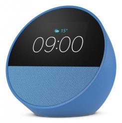 Amazon Echo Spot (2024) Ocean Blue B0BFC8DR7C. Niebieskie głośniki przenośne Amazon. Za 361.99 zł.