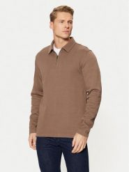 Selected Homme Polo 16095710 Brązowy Regular Fit. Brązowe koszulki polo Selected Homme, m, bez wzorów, z bawełny, bez kołnierzyka, bez ramiączek. Za 199.99 zł.