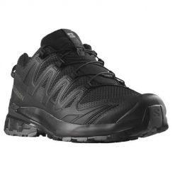 Buty do biegania męskie Salomon 472731. Czarne buty do biegania Salomon, bez wzorów, z materiału, bez zapięcia, do biegania. Za 657.00 zł.