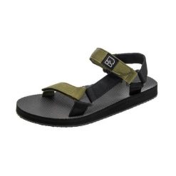 Sandały Hannah Drifter. Czarne sandały Hannah, bez zapięcia. W wyprzedaży za 160.95 zł.