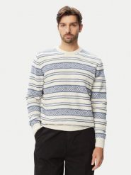 Guess Sweter M6YR15 Z0920 Kremowy Regular Fit. Białe swetry rozpinane Guess, m, z aplikacjami, z bawełny, bez kołnierzyka, bez ramiączek. Za 434.99 zł.