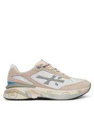 Premiata Sneakersy Moerun Var 8079 Szary. Szare buty sportowe casual Premiata, bez wzorów, ze skóry, bez zapięcia. Za 1,199.00 zł.