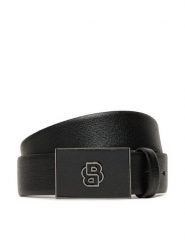 BOSS Pasek Męski 50548350 Czarny. Czarne paski Boss, bez wzorów, ze skóry. Za 479.99 zł.