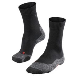 Skarpetki Falke TK2. Czarne skarpety Falke, bez wzorów, z elastanu. Za 167.00 zł.