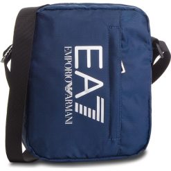 Saszetka EA7 EMPORIO ARMANI - 275665 CC733 02836 Dark Blue. Niebieskie saszetki i nerki EA7 Emporio Armani, bez wzorów, z materiału, bez dodatków. W wyprzedaży za 169.00 zł.