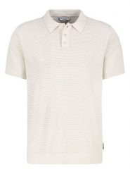 Eight2Nine Koszulka polo w kolorze kremowym rozmiar: L. Brązowe koszulki polo Eight2Nine, l, bez wzorów, bez kołnierzyka, bez ramiączek. Za 82.99 zł.