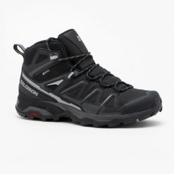 Buty turystyczne męskie Salomon XUltra Pioneer 2 GTX Mid. Brązowe buty trekkingowe Salomon, bez wzorów, z gore-texu, bez zapięcia, trekkingowe, gore-tex. W wyprzedaży za 499.99 zł.