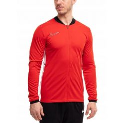 Bluza Męska Rozpinana Nike Academy 25 Sportowa Dresowa Treningowa roz. XL. Czerwone bluzy bez kaptura Nike, m, bez wzorów, z dresówki, bez kaptura. Za 142.00 zł.