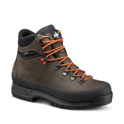 Buty do chodzenia Lomer Bormio Pro STX. Brązowe buty turystyczne LOMER, bez wzorów, ze skóry, bez zapięcia, trekkingowe. Za 987.50 zł.