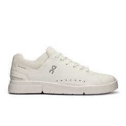 Sneakersy męskie ON THE ROGER Advantage All White. Białe buty sportowe casual On, bez wzorów, bez zapięcia. Za 559.99 zł.