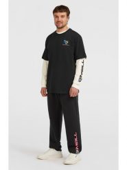 O'Neill Spodnie dresowe w kolorze czarnym rozmiar: L. Czarne spodnie treningowe długie O'Neill, l, bez wzorów, z dresówki. Za 184.46 zł.