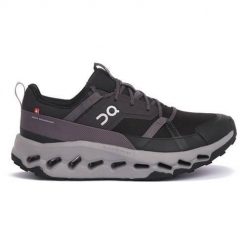 Buty do biegania męskie On 3ME10030702. Czarne buty turystyczne On, bez wzorów, z materiału, bez zapięcia, do biegania. Za 992.00 zł.