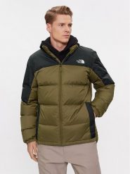 The North Face Kurtka puchowa Diablo NF0A4M9J Khaki Regular Fit. Brązowe kurtki The North Face, m, bez wzorów, z puchu, bez kaptura. Za 929.99 zł.
