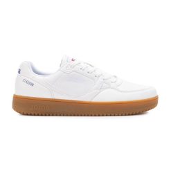 Buty męskie Joma Stadium. Białe buty do biegania Joma, bez wzorów, bez zapięcia, trekkingowe. Za 159.99 zł.