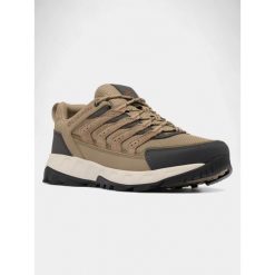 Buty turystyczne męskie Columbia Strata Trail Low. Brązowe buty trekkingowe Columbia, bez wzorów, bez zapięcia. Za 469.00 zł.