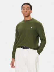 United Colors Of Benetton Sweter 1V4KU10AF Zielony Regular Fit. Zielone swetry rozpinane United Colors Of Benetton, m, bez wzorów, z bawełny, bez kołnierzyka, bez ramiączek. Za 339.99 zł.