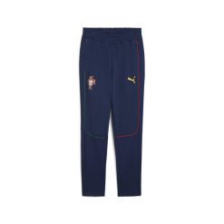 Męskie spodnie Portugalia Casuals PUMA Persian Blue Sunny Yellow. Niebieskie spodnie materiałowe Puma, m, bez wzorów, z dresówki, eleganckie. Za 269.00 zł.