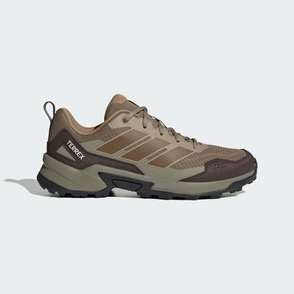 Buty Terrex Eastrail 3. Brązowe buty turystyczne Adidas, bez wzorów, z gumy, bez zapięcia, trekkingowe, adidas terrex. Za 397.85 zł.