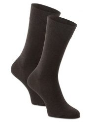 FALKE Skarpety pakowane po 2 szt. Mężczyźni Bawełna brązowy, 39-42. Brązowe skarpety Falke, bez wzorów, z bawełny. Za 69.95 zł.