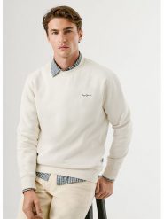 Pepe Jeans Bluza "Macbeth" w kolorze kremowym rozmiar: XXL. Brązowe bluzy Pepe Jeans, xxl, bez wzorów, z jeansu, bez kaptura. Za 152.99 zł.