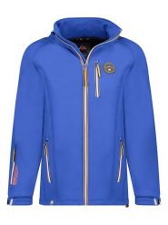 Geographical Norway Kurtka softshellowa "Tabim" w kolorze niebieskim rozmiar: M. Niebieskie kurtki outdoor i hardshell Geographical Norway, m, bez wzorów, bez kaptura. Za 180.06 zł.