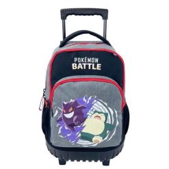 Torba na wózek Cyp Brands Pokemon Battle. Czarne torby na ramię KARACTERMANIA, bez wzorów, z materiału, na ramię, z nadrukiem, bez dodatków. Za 380.50 zł.