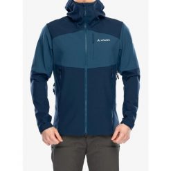 Kurtka softshell męska Vaude Roccia Softshell Jacket II. Zielone kurtki Vaude, m, bez wzorów, z softshellu, bez kaptura. Za 845.15 zł.