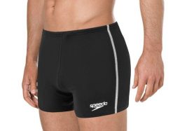 Kąpielówki bokserki męskie pływackie SPEEDO CLASSIC+ ASHT 8-007320001. Czarne slipy i bokserki Speedo, l, bez wzorów, z materiału. Za 79.00 zł.