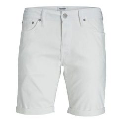 Krótka kurtka Jack & Jones Rick białe dżinsy. Czerwone kurtki Jack&Jones, bez wzorów, bez kaptura. Za 190.35 zł.