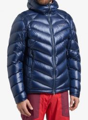 Kurtka puchowa La Sportiva Lumina 300 Down Jacket. Niebieskie kurtki La Sportiva, s, bez wzorów, z materiału, trekkingowe. Za 1,766.59 zł.