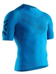 X-Bionic Koszulka "The Twyce 4.0" w kolorze niebieskim do biegania rozmiar: XL. Niebieskie t-shirty sportowe X BIONIC, bez wzorów, bez ramiączek, do biegania. Za 260.99 zł.