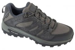 Buty trekkingowe męskie, Redmond IV Low WP. Szare buty turystyczne Columbia, bez wzorów, z materiału, przed kostkę, bez zapięcia, trekkingowe. Za 448.25 zł.