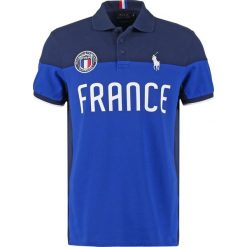 Polo Ralph Lauren CUSTOM FIT Koszulka polo newport navy multi. Czarne koszulki polo marki Polo Ralph Lauren, z materiału. W wyprzedaży za 294.50 zł.