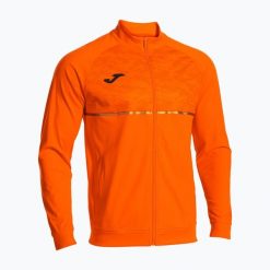 Bluza do biegania męska Joma Record III Full Zip. Brązowe bluzy Joma, m, bez wzorów, bez kaptura. Za 129.99 zł.